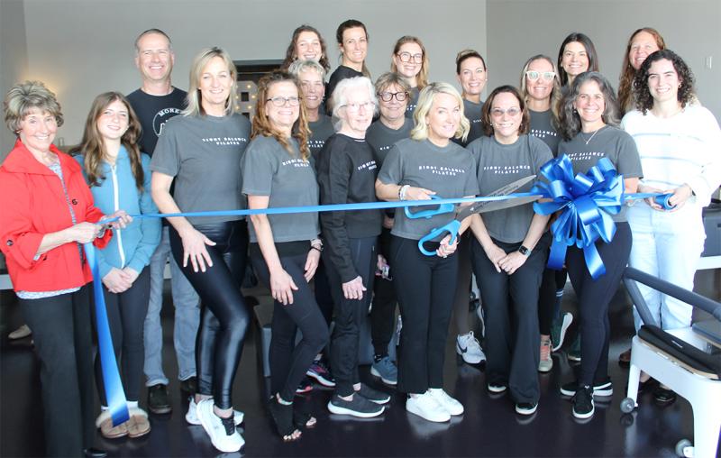 Ribbon-cutting attendees are in back (l-r) Mitchell Resnick, Ashley D'Archangelo, Alyson Engle, Lindsay Akgoren, Laura Sigman Michnya, Tara Gush, Sofia Alexandria, and Meghan McCalley of the Rehoboth-Dewey chamber.
In front are Rehoboth Beach-Dewey Beach Chamber of Commerce president and CEO Carol Everhart, Emery Resnick, Stacey Chandler, Helen Timmons, Terri Surabian, Susan Stocks, Marti Badilla, owner Carin Langen, Kimberly Schneider, Laura Reitman, and Emily Moody of the Rehoboth-Dewey chamber. SUBMITTED PHOTO